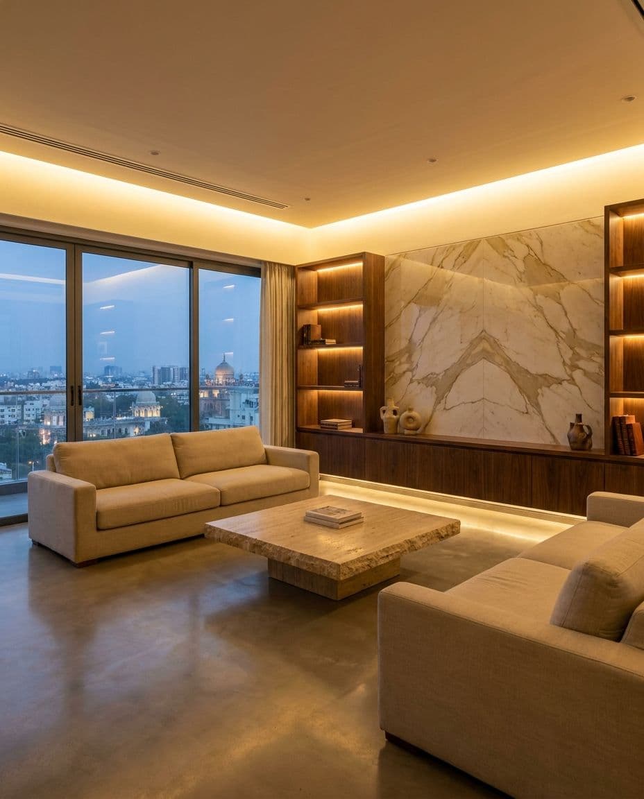 The Marble Penthouse